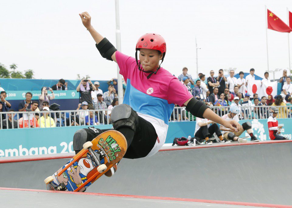 Skateboarding